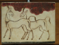 Antilopen von Thera (Santorin), handbemalt, 15,6 x 11,6 cm, 0,4 kg
