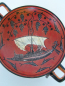 Preview: Dionysos-Schale Exekias-Kylix der Glyptothek München, handbemalt, 16,3 cm Durchmesser