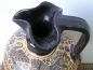 Hydria korinthisch schwarzfigurig, handbemalt, mit Kleeblattöffnung, 14,8 cm hoch, 11,5 cm breit, 0,7 kg