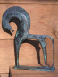 Bronzepferd aus der geometrischen Periode, 21,2 cm hoch, 18,7 cm breit, 0,9 kg