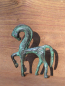 Mobile Preview: Bronzepferd en miniature aus Attika, 6,1 cm hoch, 5 cm breit, 50 Gramm