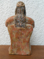 Preview: Tanagra-Statuette sitzend aus Boiotien, Grabbeigabe, 15,5 cm, Terrakotta