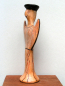 Mobile Preview: Psi Idol weiblich, mykenisch, Epiphanie-Typus, handbemalt, 21,6 cm, Terrakotta,