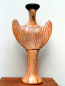 Psi Idol weiblich, mykenisch, Epiphanie-Typus, handbemalt, 21,6 cm, Terrakotta,