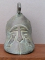 Kampfhelm korinthisch mit Lophos, Pegasus und Eule, 13,4 cm, 480 g