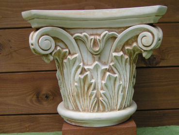 Column Capital Corinthian Museum Replicat, 24 cm, 8 kg