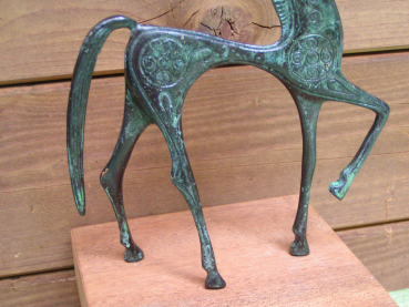 Pferd Bronze 23 cm hoch x 17 cm breit, 680 g