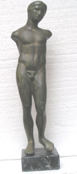 Youthful of  Sikyon statue replica, 36 cm, 1,45 kg