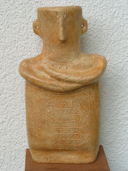 Procycladic idol, cycladic idol, cycladic idol replica, 29 cm, 1,5 kg