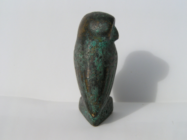 Eule aus Bronze, 3,3 cm, ca. 60 g, Nationalmuseum Athen