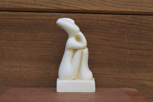 Kykladen-Idol "Denker", 8,5 cm Größe, 300 g Gewicht