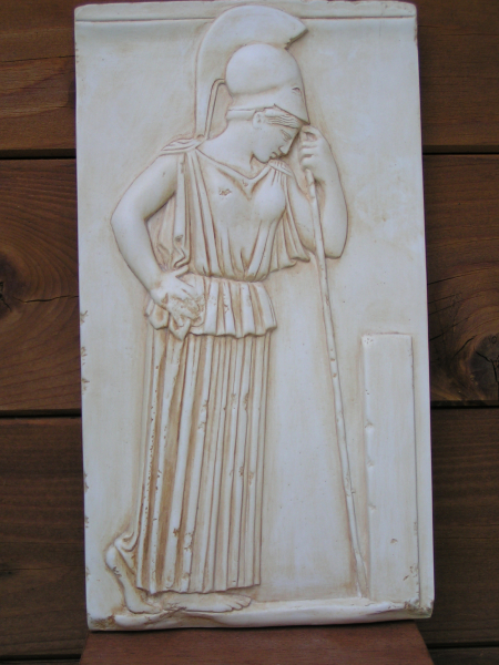 The Mourning Athena replica Museum Acropolis No 695, 17 x 30 cm, 1,2 kg