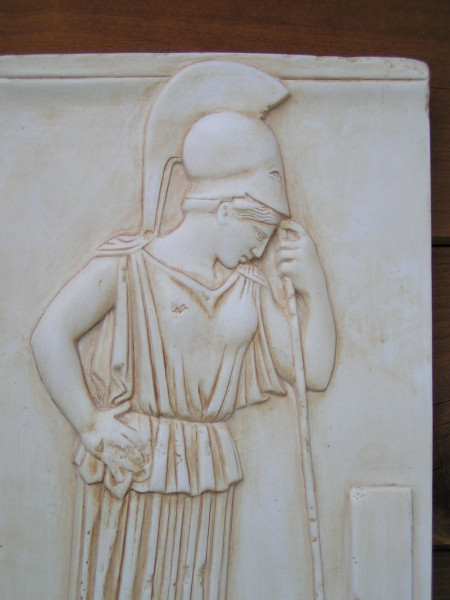 The Mourning Athena replica Museum Acropolis No 695, 17 x 30 cm, 1,2 kg