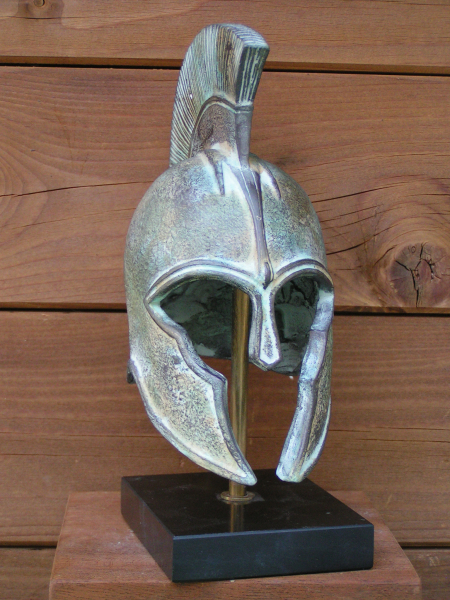 Helmet greek replica, antiquity helmet, 23 cm, 1,2 kg