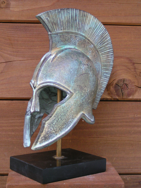 Helmet greek replica, antiquity helmet, 23 cm, 1,2 kg