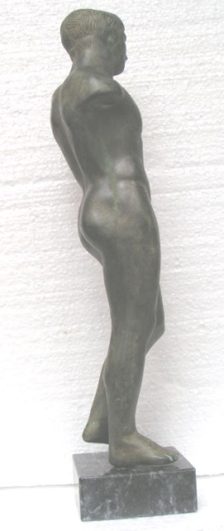 Youthful of  Sikyon statue replica, 36 cm, 1,45 kg