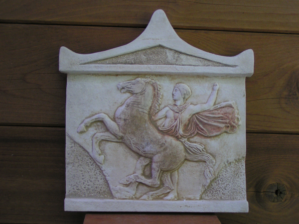 Reiter Parthenon Westgiebel, 22,3 x 24,6 cm 1,3 kg, Akropolis-Museum Athen