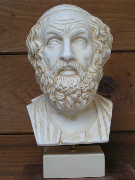 Omeros bust replica Homer bust museum replica