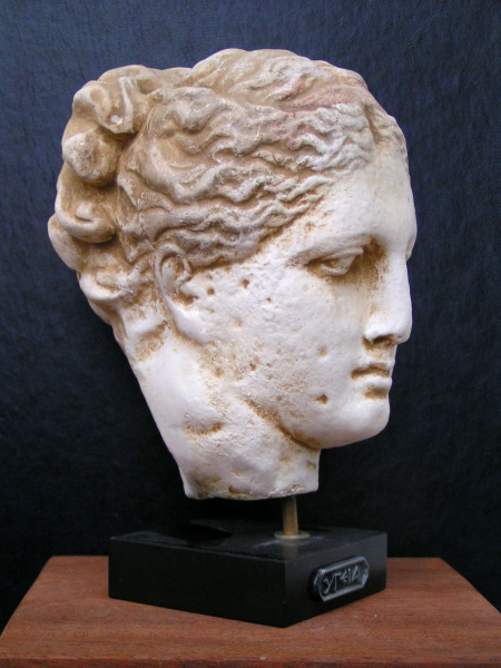 Hygeia bust head replica