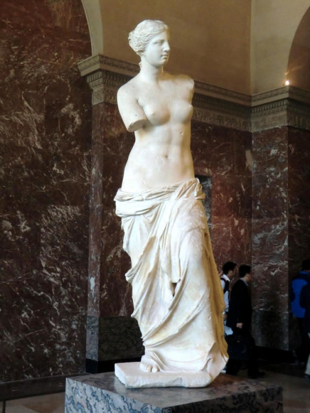 Großstatue Venus von Milo - Aphrodite von Melos, Größe 2,15 m
