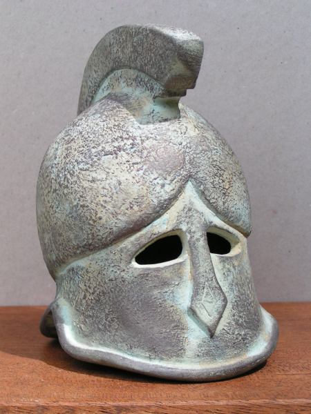 Combat helmet replica corinth, 11,7 cm, 450 g