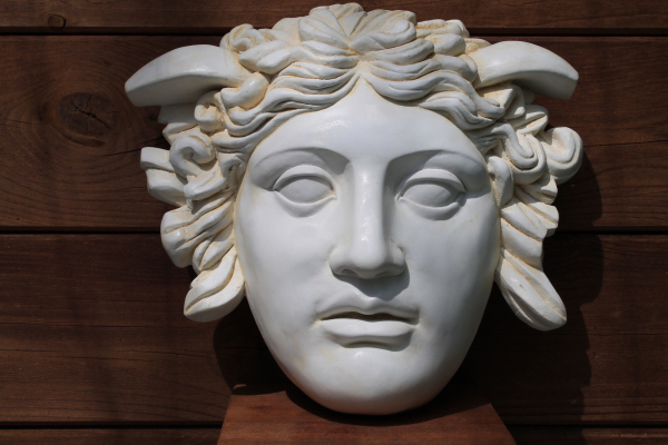 Medusa Rondanini-Maske; Glyptothek München - 27,2 x 26,9 cm, 2 kg