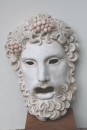 Mask wine god Dionysos replica, 33,5 cm high, 24 cm width, 2,2 kg
