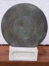 Pentathlon victory trophy in the form of a discus, 10.5 cm diameter