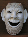 Shepherds god Pan Museum replica scare panic theatre mask, 17 cm, 0,3 kg