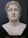 Alexander the Great bust, replica, 28 cm, 2,2 kg