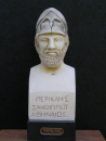 Statesman Pericles replica, black marble base, 21 cm, 1 kg