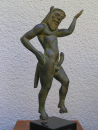 Satyr Silenus museum statue replica bust, 27 cm, 1,2 kg