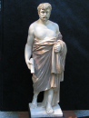 Solon-Statue 31 cm, 1,8 kg, schwarzer Marmorsockel
