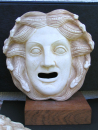 Medusa theater mask replica, 24 cm, 1,4 kg