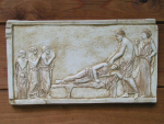 Asklepios Relief replica, 29 x 16 cm, 0,8 kg