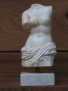 Woman torso museum replica, antiquity replica, greek woman torso, 14 cm, 0,3 kg