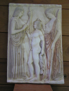 Relief Demeter, Triptolemos, Persephone, replicat Museum No 126, 38 x 26 cm, 2 kg
