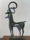 Bronze Antelope greek antiquity, museum bronze replica, 18,3 cm, 400 g