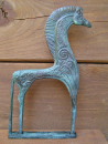 Bronze horse geometrical period replica, 16,8 cm, 400 g