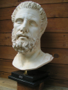 Hippocrates ancient physician museum replica 460-370 v.Chr. bust, 52 cm, 15 kg