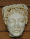 Kore ancient Greek girl head, 16 x 13,5 cm, 0,8 kg, wall decoration