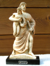 Zeus kidnapped Ganymed statue replica, 24 cm, 800 g