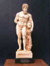 Hercules Farnese, UNESCO World Cultural Heritage Site, 23 cm, 0,8 kg