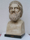 Sophocles epic poet antique replica, special edition, 44 cm, 16 kg